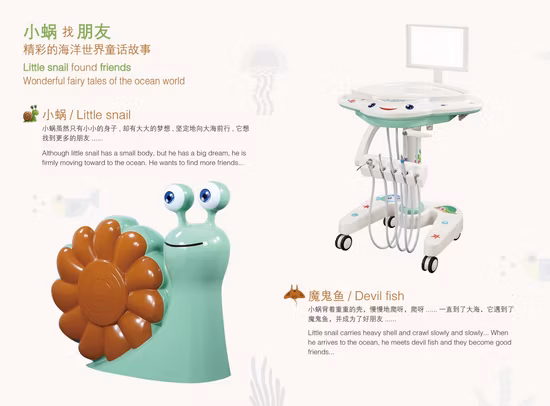 고품질 치과 단위 My-M007m-a Gunagzhou 어린이 치과 의자 악기